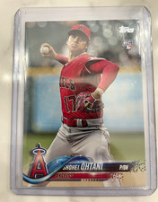Topps 2018 Update Series Shohei Ohtani #US1 RC Base Angels Pitching Red picture