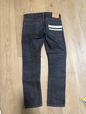 Momotaro Lot  Japanese Selvedge Raw Denim Indigo Denim Jeans Size 33 picture