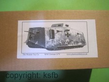 1/32 Weston Toys #001 WWI German Tank A7V Finished Model for Soldiers picture