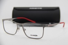NEW ARNETTE WOOT S 6116 700 GREY GUNMETAL RED AUTHENTIC EYEGLASSES 53-17 picture