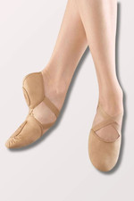 NEW Bloch Women's Elastosplit Canvas Ballet Shoes in FLESH (ES0251L ) picture
