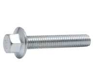 10-PK Everbilt M10-1.25 X 50 MM Zinc Plated Steel Metric Flange Bolts 802688 picture