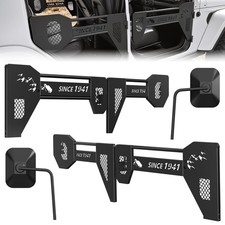 HOCHO Fit for Jeep Half Doors with Mirrors DOT Certified, Upgraded Seamless picture