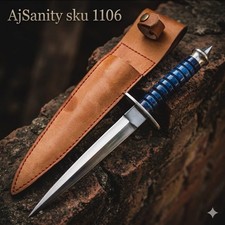 Fairbairn Skyes BRITISH ARMY COMMANDO Double Edge Dagger Knife Fssf Ww2 Knive picture