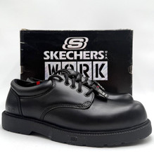 SKECHERS 4296EW/BWXV Men's NWD Work Shoe Black US Size 9.5 picture