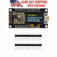 NodeMCU ESP8266 Dev Board 0.96'' OLED Display for ESP8266 IDE Lot 1-100 PCS picture