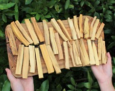 Palo Santo Wood Sticks: CHOOSE AMOUNT oz or lb Bulk Wholesale Price (Smudging) picture
