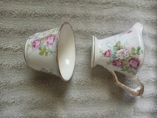 Vintage James Kent LTD pocelain creamer cup and cup pattern 3083 picture