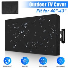 40-43 inch Outdoor TV Cover Fitted Waterproof Weatherproof Television Protector picture