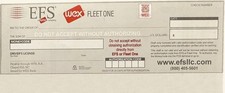 BLANK Electronic Fund Source (EFS) Checks - 10/20/40 Pack  *FREE SHIPPING* picture