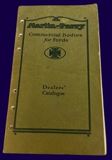 RARE Antique 1920’s Martin-Parry Parts Catalog for FORD Dealers picture