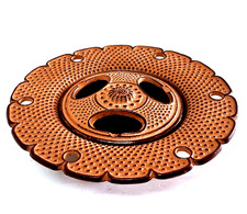 Japanese Incense Burner Holder Ashtray Tobacco Nanbu Tekki Iwachu A18 picture