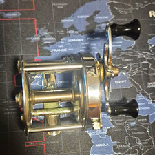 PRISTINE Vintage Shakespeare Service Model GE Reel - Mirror Chrome - UNUSED GLOW picture