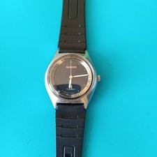 Vintage Allwyn 17 Jewels Mechanical Manual Y380-8160 Watch - Runs Well Original picture