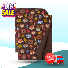 [FASH SALE] Little Sleepies Forest Crew Large Cloud Blanket Bamboo Woodland picture