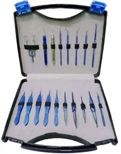 Ophthalmic Cataract surgery Set Titanium 18 Pcs eye instruments  picture