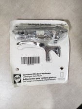 Pella Left Hinged Casement Window Hardware Satin Nickel 81WD0160 picture