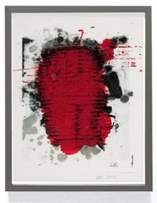 Christopher Wool 2018 ULAE Color Lithograph Heavy Wove Paper Framed picture