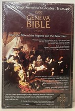 1599 Geneva Bible Tolle Lege Press Black Bonded Leather NEW FACTORY SEALED Box picture