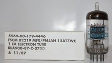 1 X NOS Philips ECG JAN 12AT7WC tube, New in Box  picture