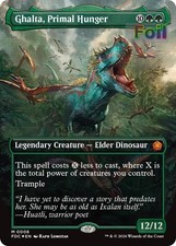 MTG FDC *FOIL* M Ghalta, Primal Hunger (Borderless) #8 NM picture