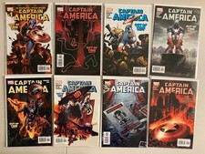 Captain America lot #1-50 Marvel 5th Series (6.0 FN) 50 total (2005 to 2009) picture