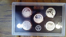 2019-S National Parks America the Beautiful Quarters Mint .999 Silver Proof Set picture