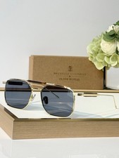 Brunello Cucinelli Oliver Peoples BC2005ST Aviator Sunglasses Gold Frame 55MM picture