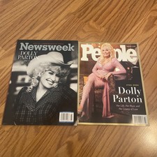2 Dolly Parton Magazines - People And Newsweek Special Commemorative Issue picture