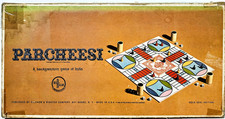 Parcheesi - Selchow & Richter Edition - Royal Game of India - Vintage 1959 picture