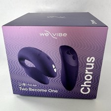 We-Vibe Chorus Couples Massager Purple Remote App Waterproof Bluetooth $250  New picture