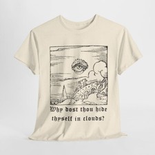Why dost thou hide thyself in clouds, William Blake Shirt, Eye of God,Unisex tee picture