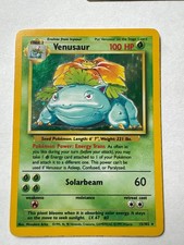 Venusaur 015/102 Base Set Holo picture