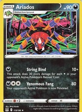Ariados Rare 113/196 Shinji Kanda picture