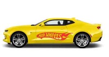 Large Hot Wheels Flames Car Body Vinyl Sticker Decals - Set of 2 - Left / Right picture