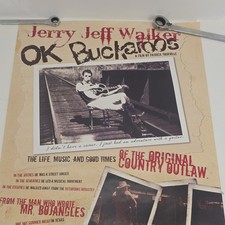 VTG Jerry Jeff Walker OK Buckaroos signed Patrick Tourville Awsome Condition picture