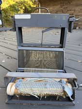 Vintage Structo Artcraft 4 Harness Table Weaving Loom Metal USA 1930s-50s picture