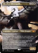 MTG Shadrix Silverquill Borderless - Strixhaven: School of Mages #280 picture
