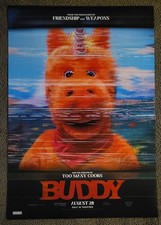 BUDDY 2026 Horror 27x40 Original Theatrical Movie Poster MINT Too Many Cooks picture