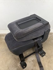 99-06 Chevy Silverado Sierra Complete Jump Seat Console W/ Bracket OEM Gray Read picture