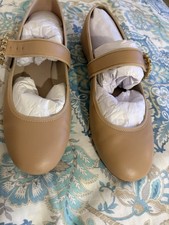 Stuart Weitzman Tan Mary Jane Flats 9 picture