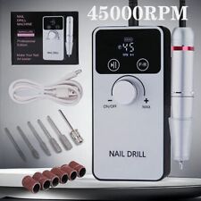New 45000RPM Professional Electric Nail Drill Machine Rechargeable picture