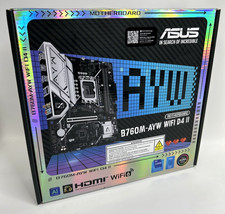 ASUS B760M-AYW WIFI D4 II LGA 1700 Intel B760 Micro ATX Motherboard *NEW SEALED* picture