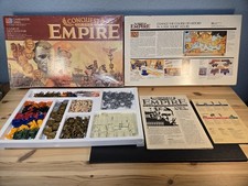 VTG Conquest Of The Empire Board Game 1984 MB Gamemaster Series 100% Complete + picture