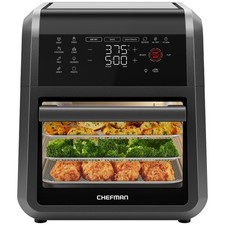 Chefman 12-Quart 5-in-1 Air Fryer Oven with Digital Timer, Touchscreen, and 1... picture
