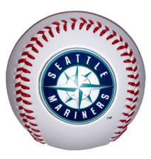 Seatle Mariners Logo Baseball - Official MLB Fotoball - Very Good Condition picture
