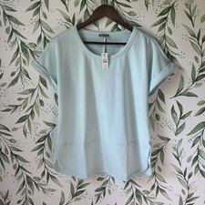 T By Talbots French Terry Tunic. Mint Green. Medium Petite. New picture