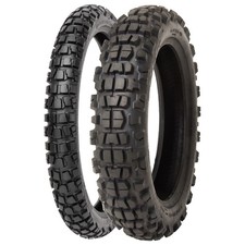 Tusk Waypoint Motorcycle Tire Set 90/90-21 (54R) and 130/90-17 (68R) Tube Type picture