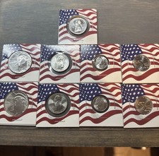 2026 Coin Set 9 Coins- Privy Quarter, P&D Halves, Quarters, Dimes And Nickels picture