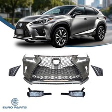 Fits 2018-2021 Lexus NX NX300 F-Sport New Complete Front Bumper Cover Grille Kit picture